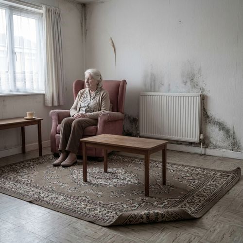 Lady at home